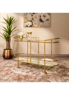 ماركة غير محددة طاولة  خدمة بعجلات   125*46*79 سم 
