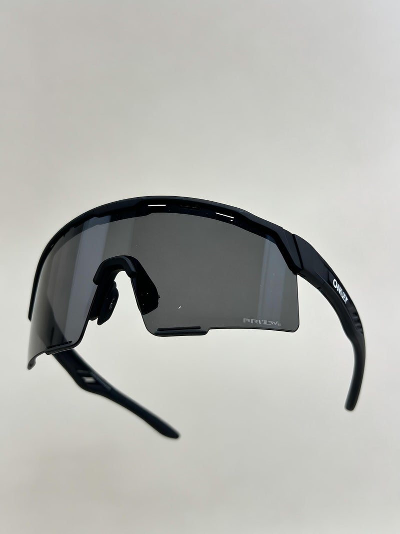 Oakley Matte Black Prizm Shield Sports Sunglasses UV400 Windproof Cycling Driving Polarized Shades for Men - Image 4