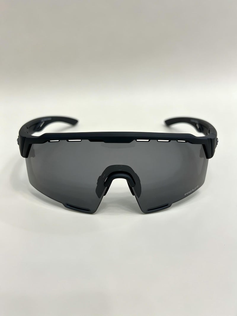 Oakley Matte Black Prizm Shield Sports Sunglasses UV400 Windproof Cycling Driving Polarized Shades for Men - Image 2