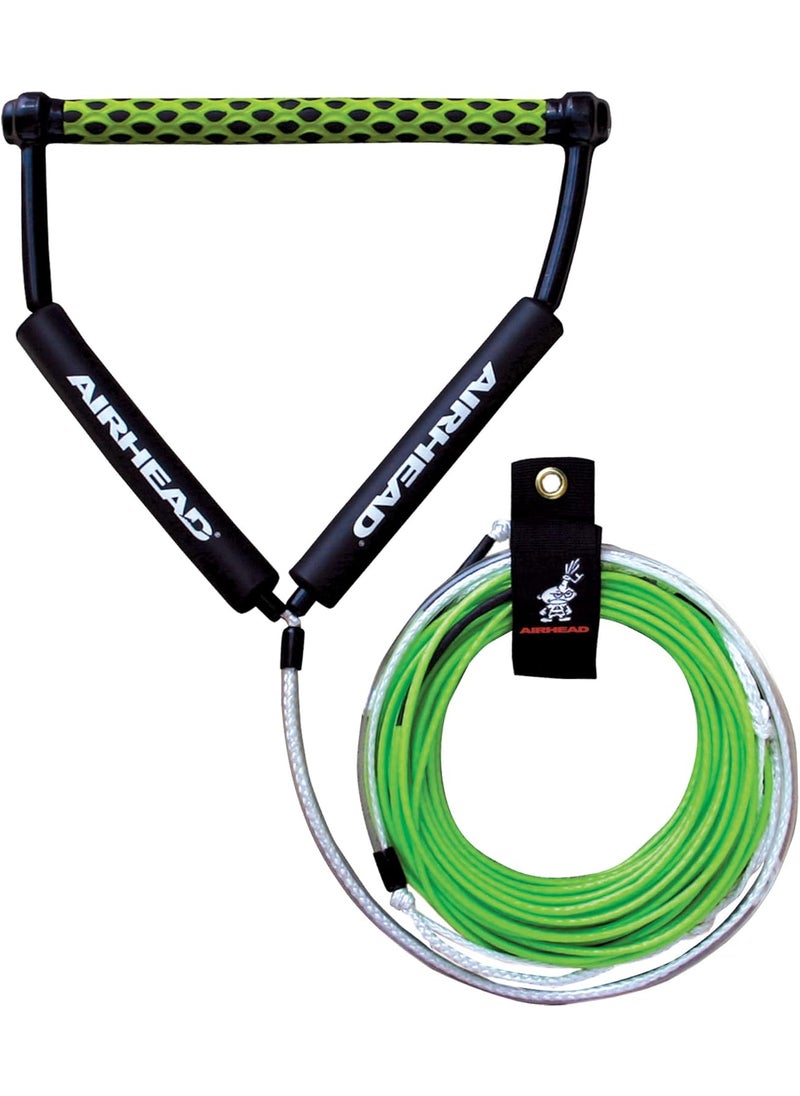 Airhead Airhead Dyneema Flat Line Wakeboard Rope 4 Sections 70Feet Green  - Image 1