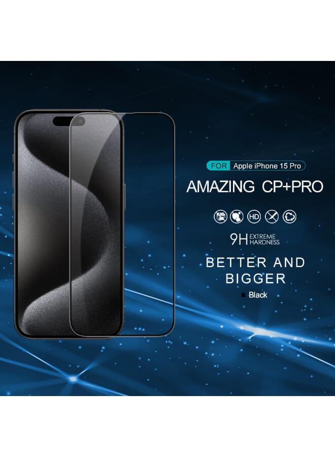 Nillkin Amazing CP+ Pro tempered glass screen protector for Apple iPhone 15 Pro 6.1 (2023) - Image 5