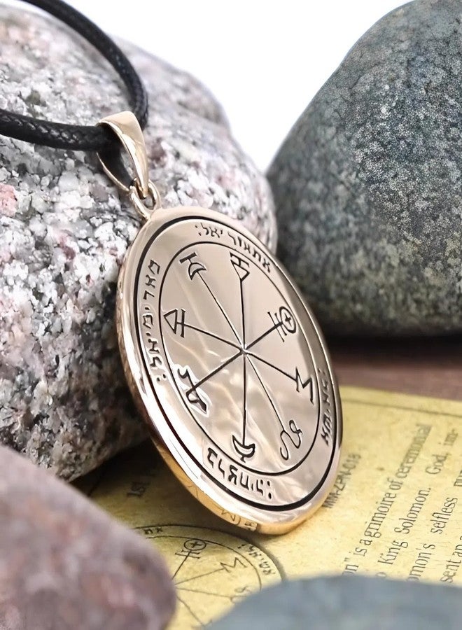 Moonlight Mysteries Bronze First Pentacle of Mars Talisman for Victory and Success - Image 2