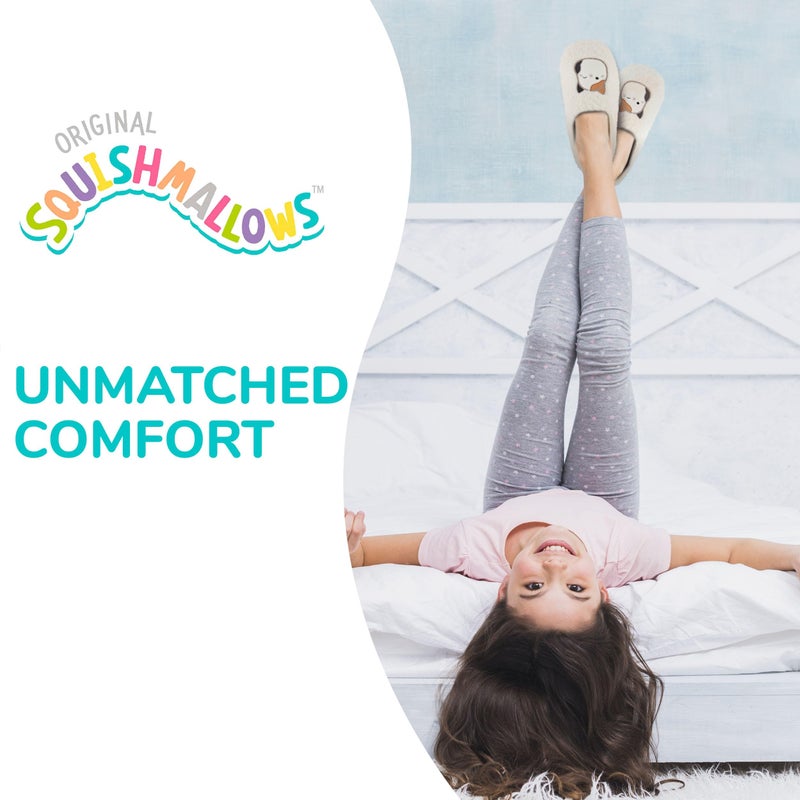 Squishmallows Kids & Womens Slippers - Extra Cozy Fuzzy House Slip Ons - Image 4