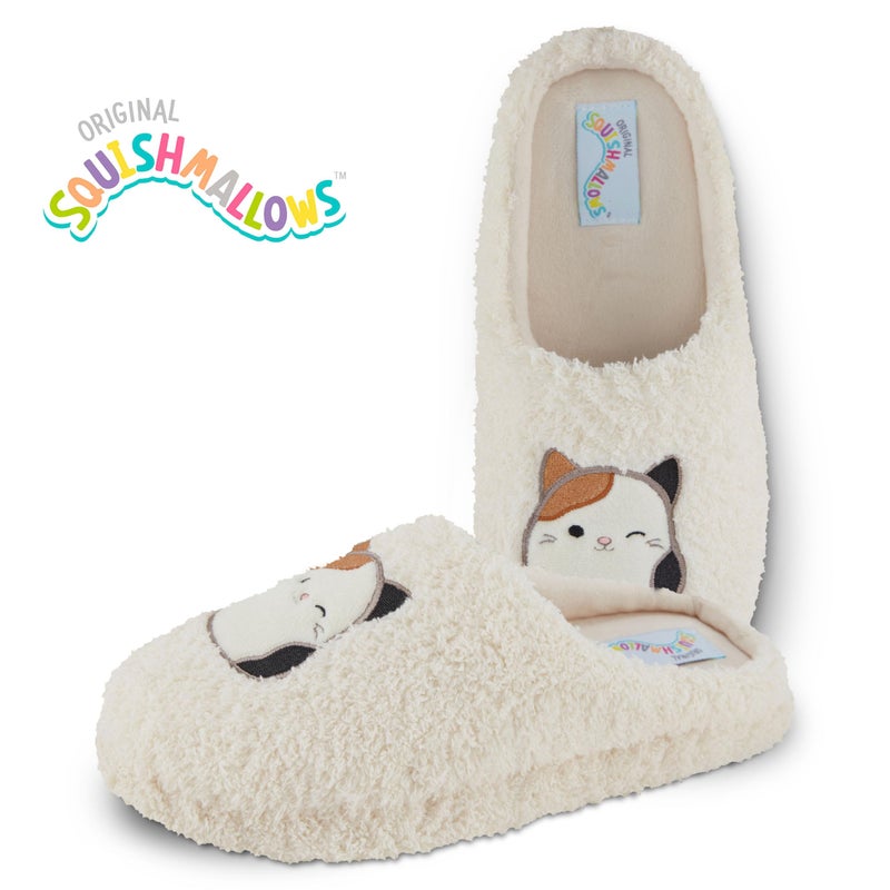 Squishmallows Kids & Womens Slippers - Extra Cozy Fuzzy House Slip Ons - Image 2