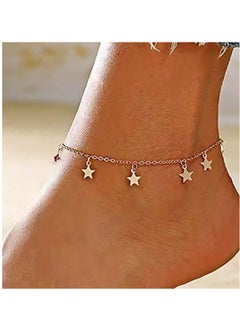 Starry Sky Anklet - Gold undefined shape