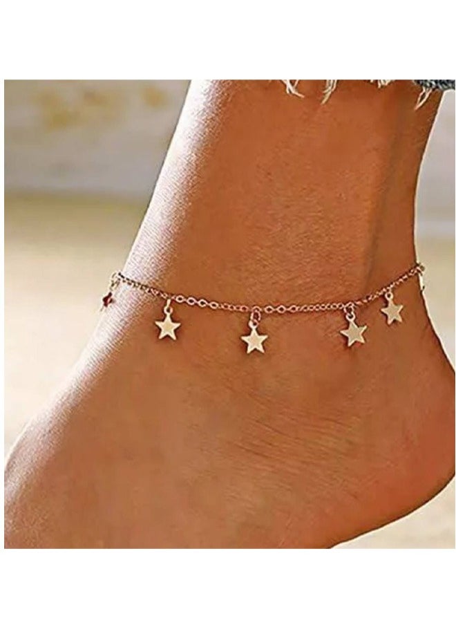 Generic - Starry Sky Anklet - Gold undefined shape - Image 1
