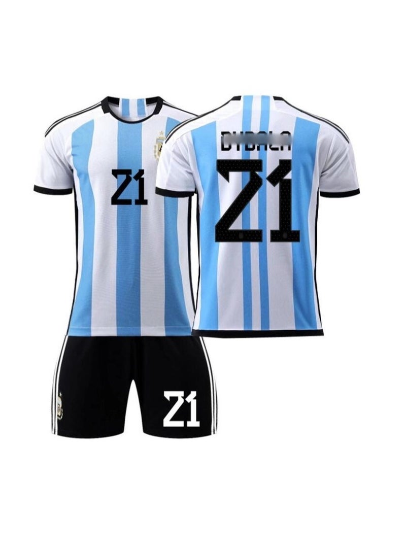 KUYING - Brand New Quick Drying Breathable Children's And Adult Football Suit Set - Image 1