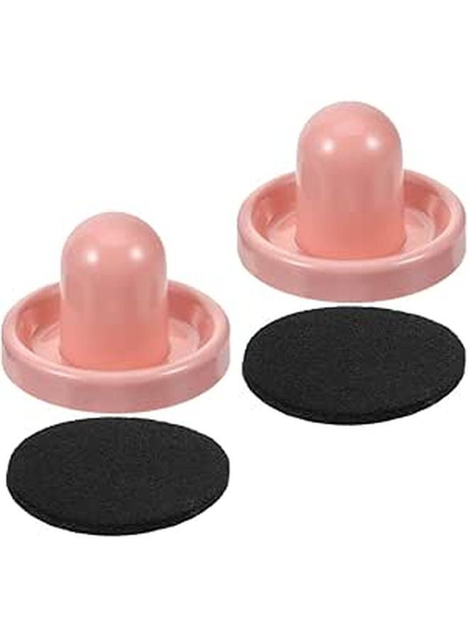2Pcs Air Hockey Paddles for Enhanced Game Precision and Fun Durable Table Hockey Pushers - Image 1