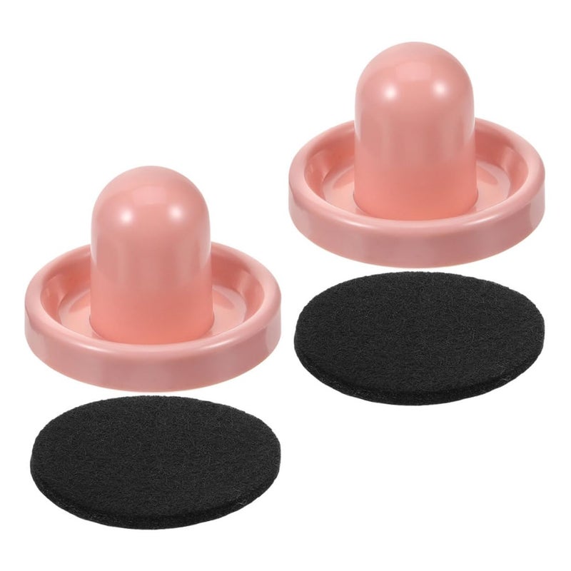 2Pcs Air Hockey Paddles for Enhanced Game Precision and Fun Durable Table Hockey Pushers - Image 2
