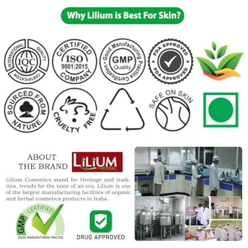 Lilium Herbal Bridal Face Pack For Intense Glow 500ml - Image 2