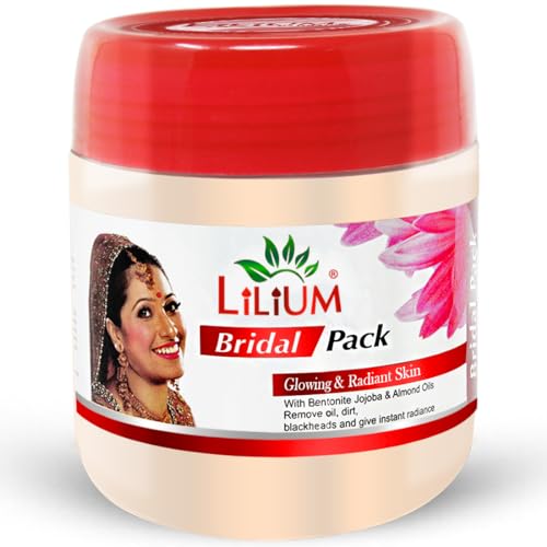 Lilium Herbal Bridal Face Pack For Intense Glow 500ml - Image 1