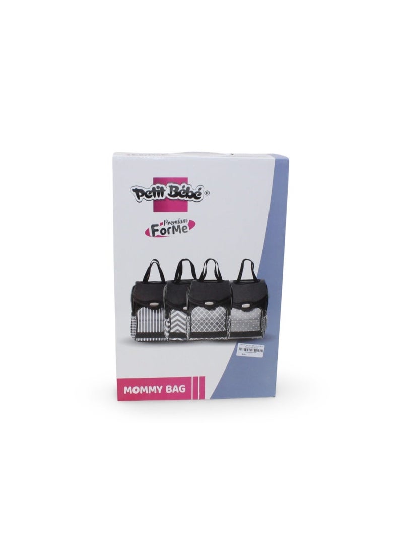 حقيبة Petit Bebe For me Premium للأمهات - بنقشة منقطة - Image 3