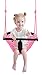ROPECUBE Toddler Swing 2in1Baby Swing Adjustable Rope Swing Seat for Kids Indoor Outdoor Durable Backyard Swing Set for Infants ToddlersPink - Image 2