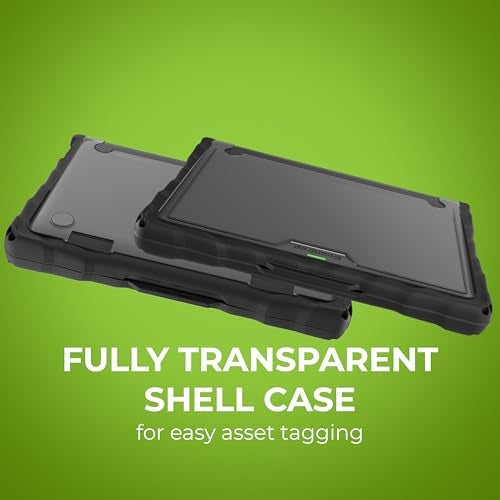 Gumdrop Cases Gumdrop DropTech Hard Shell Laptop Case Fits HP Pro x360 Fortis 11 inch G9 | G10 | G11 Chromebook (2in1) Rugged Drop Tested Shockproof Reliable Device Protection for Office Travel and Business - Black - Image 4