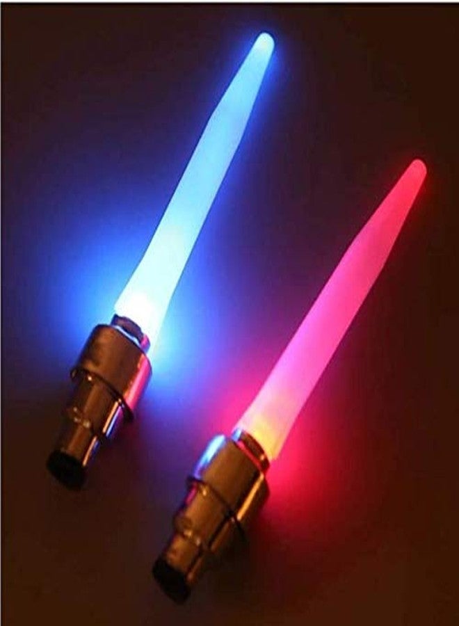 RESHNE Led Wheel Valve Cap for Bicycle/Motorcycle/Car LED Wheel Reflectors LED Wheel Reflectors, Red, Blue & Green - Image 2
