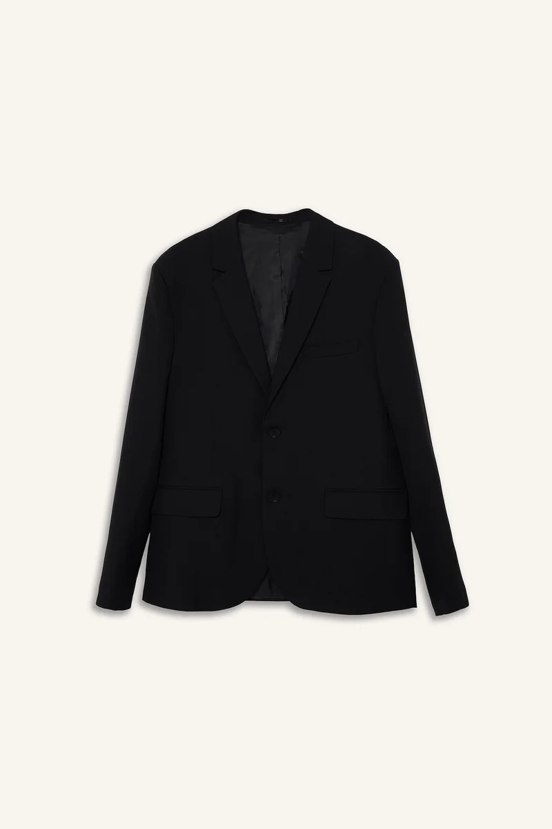 Defacto  Slim Fit Twill Blazer for Men | Best Price UAE