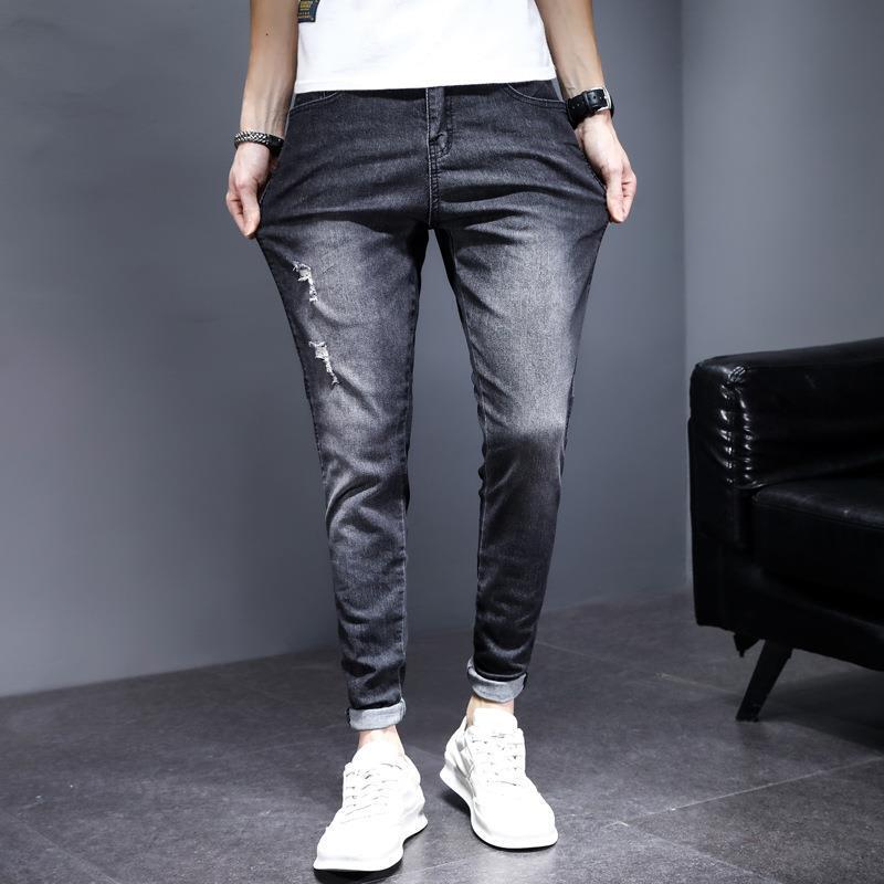 Unisex Casual Daily Denim Jeans - Image 4