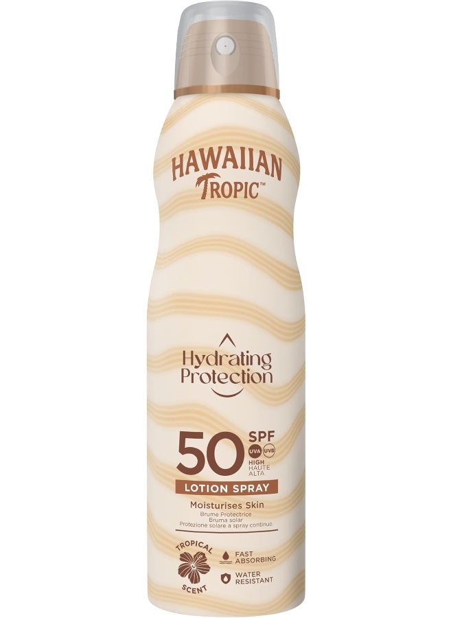 Hawaiian Tropic Hydrating Protection Continous Spray Spf50 - Image 1