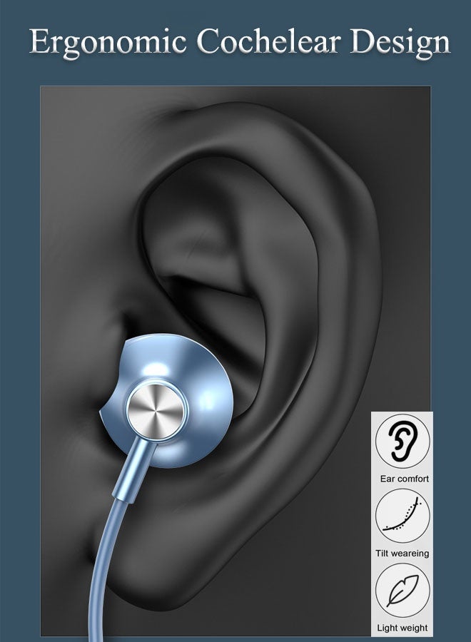 سماعة أذن داخلية سلكية ستيريو مزودة بمنفذ  تناسب جميع الأجهزة Type-C - Image 5