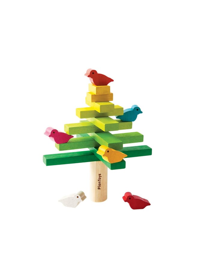 Raxoom Wooden Balancing Tree Multicolor - Image 1