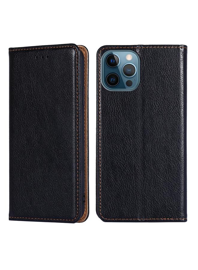 Zaboon Case For iPhone 13 Pro Max PU + TPU Gloss Oil Solid Color Magnetic Horizontal Flip Leather Case with Holder & Card Slot & Wallet - Image 1