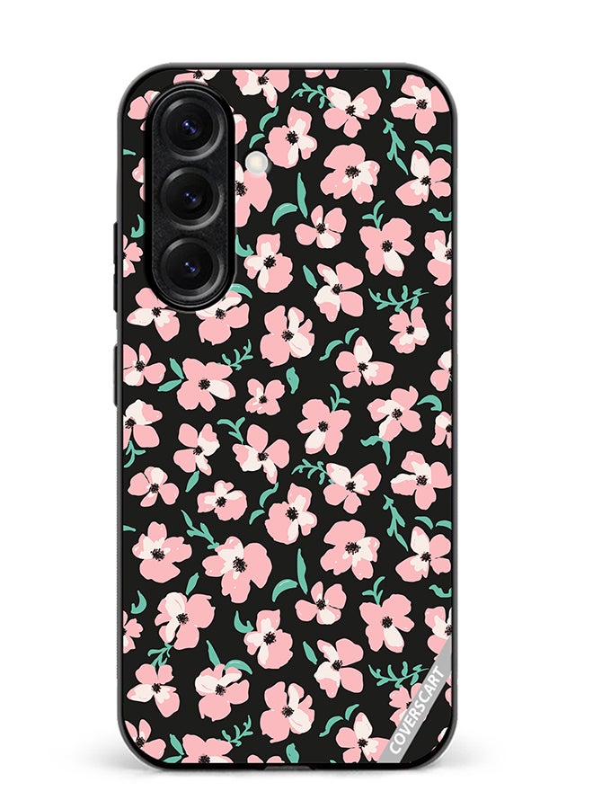 VR CREATIVE Protective Case Cover For Samsung Galaxy S25 Flower Design Multicolour