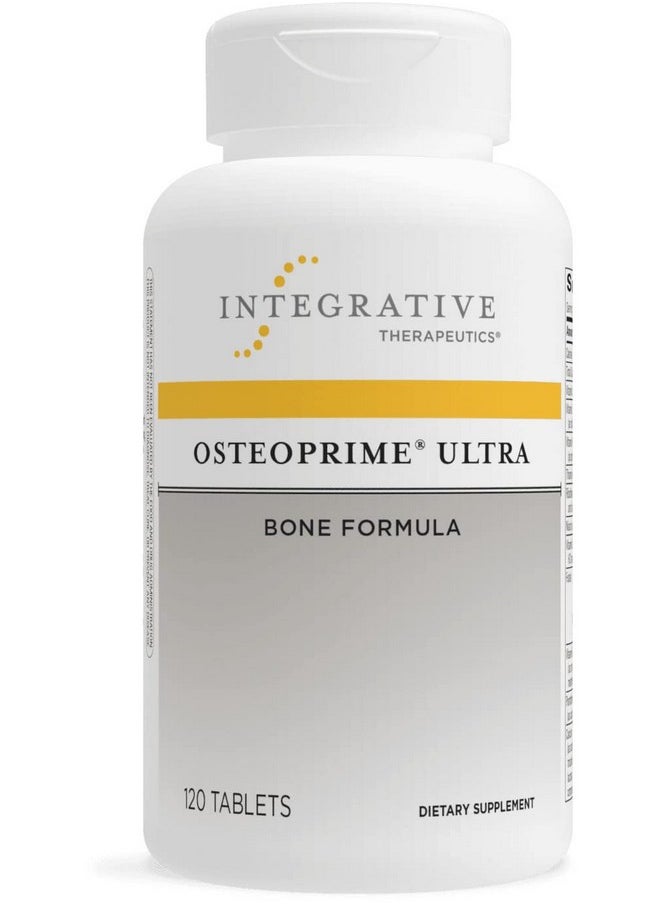 Osteoprime Ultra Comprehensive Bone Health Formula Supplement To Support Calcium Absorption* With Vitamin C Magnesium Zinc And Niacin Dairy Free 120 Tablets