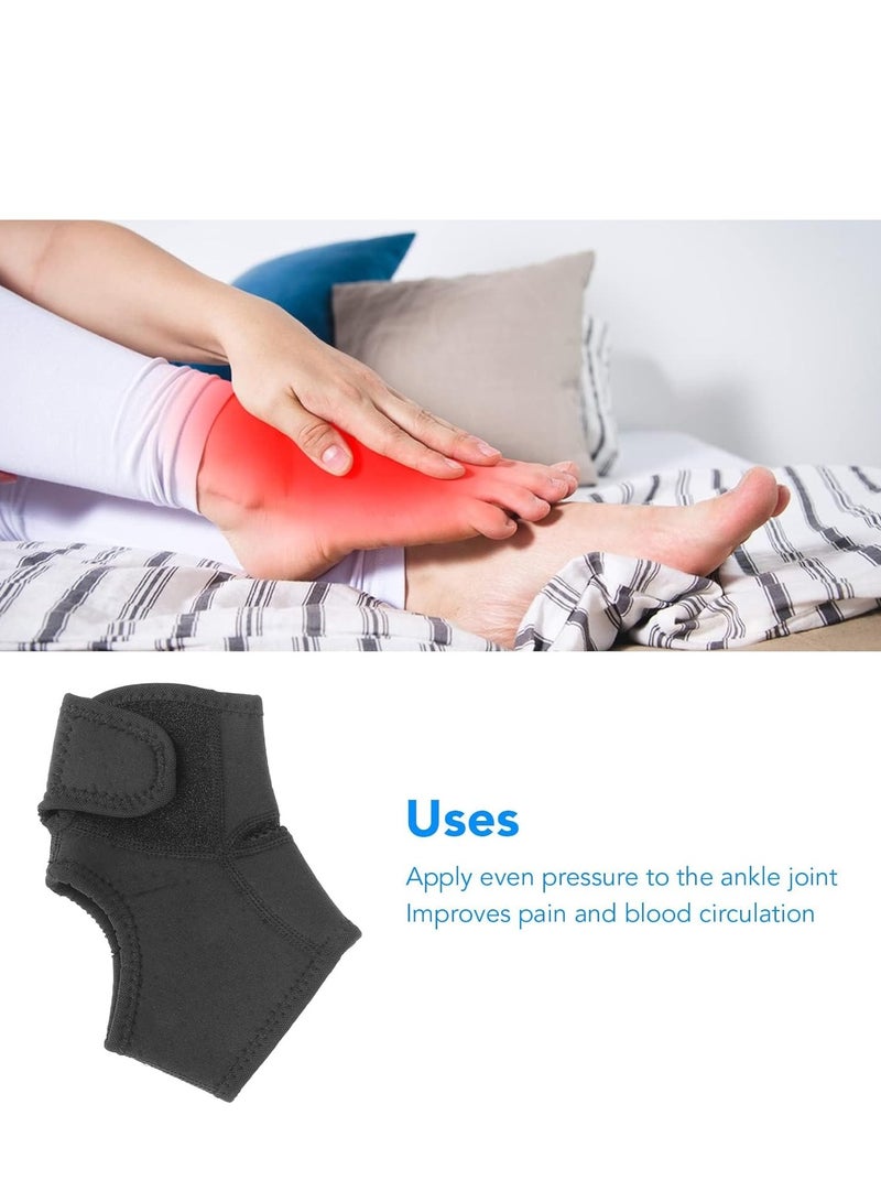 SYOSI Ankle Brace for Men & Women, Orthopedic Brace - Adjustable Compression Wrap for Swelling Joint Pain Sprained Ankle for Men Women Sprain Support Ankle Stabilizer Brace (Right Foot)  - Image 3