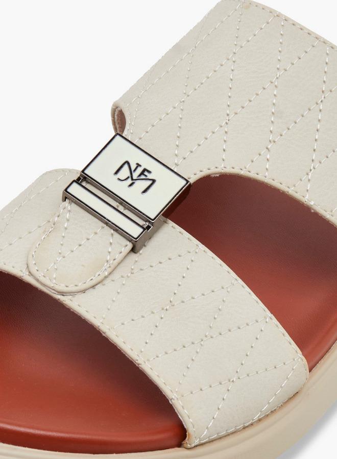 Al Waha Men Quilted Arabic Sandals - Image 4