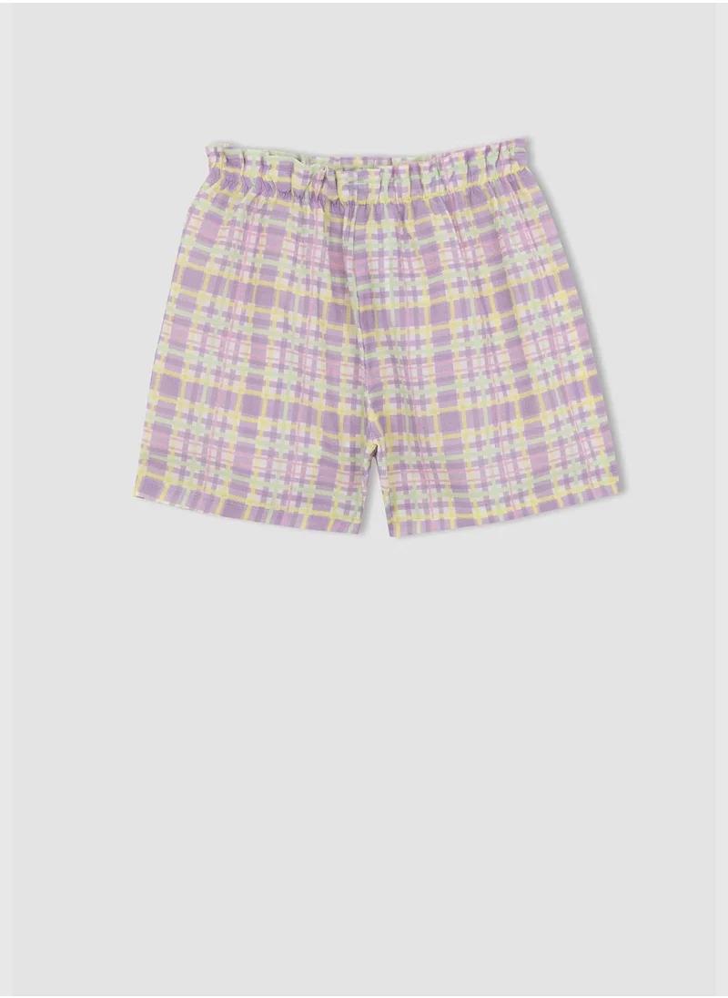 DeFacto Girl Short Sleeve Knitted Pyjamas