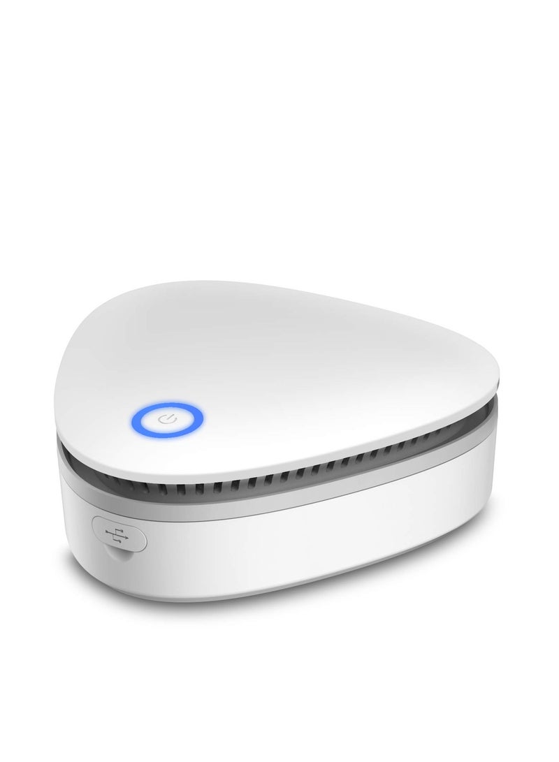 SYOSI Battery Powered 20mg to hour Mini Ozone Purifier for Home, Car, Refrigerator, Shoe cabinet, Bathroom, Kitchen, Pet Shop - Image 1