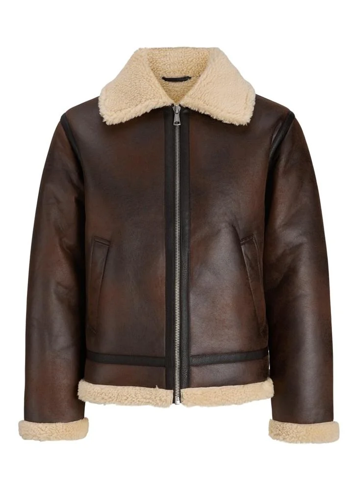 JACK & JONES  Casual Aviator Jacket for Men | Best Price UAE