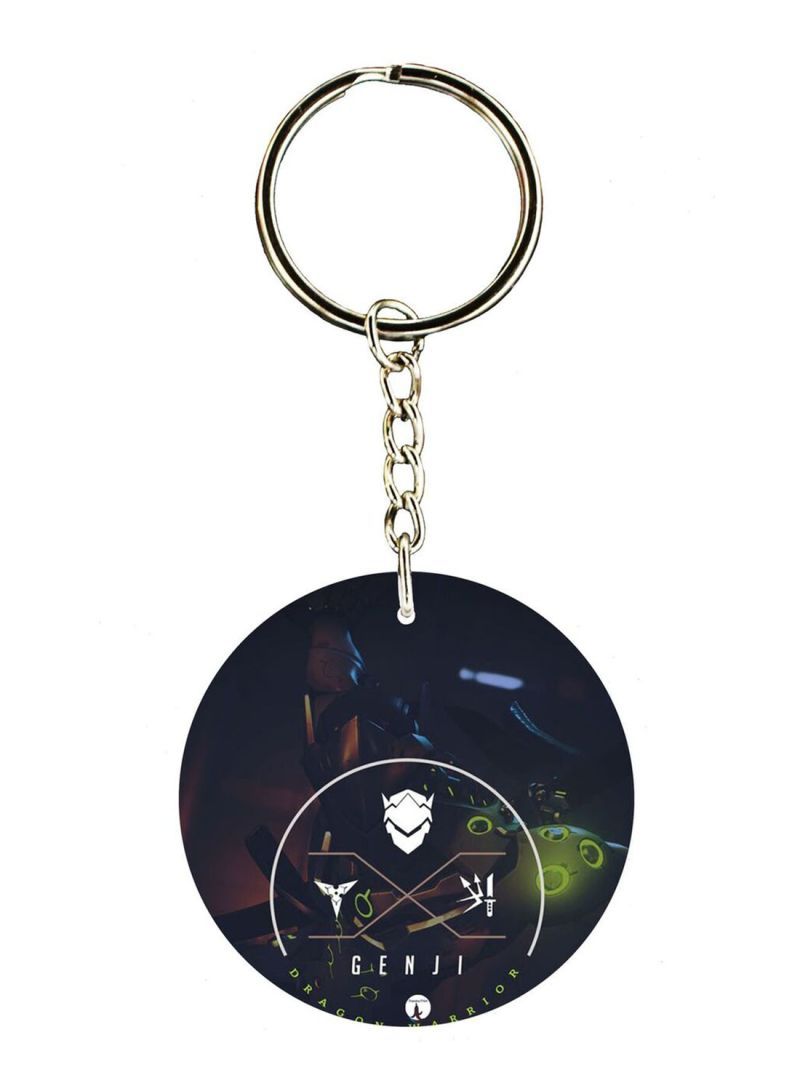 Overwatch Double Side Printed Keychain
