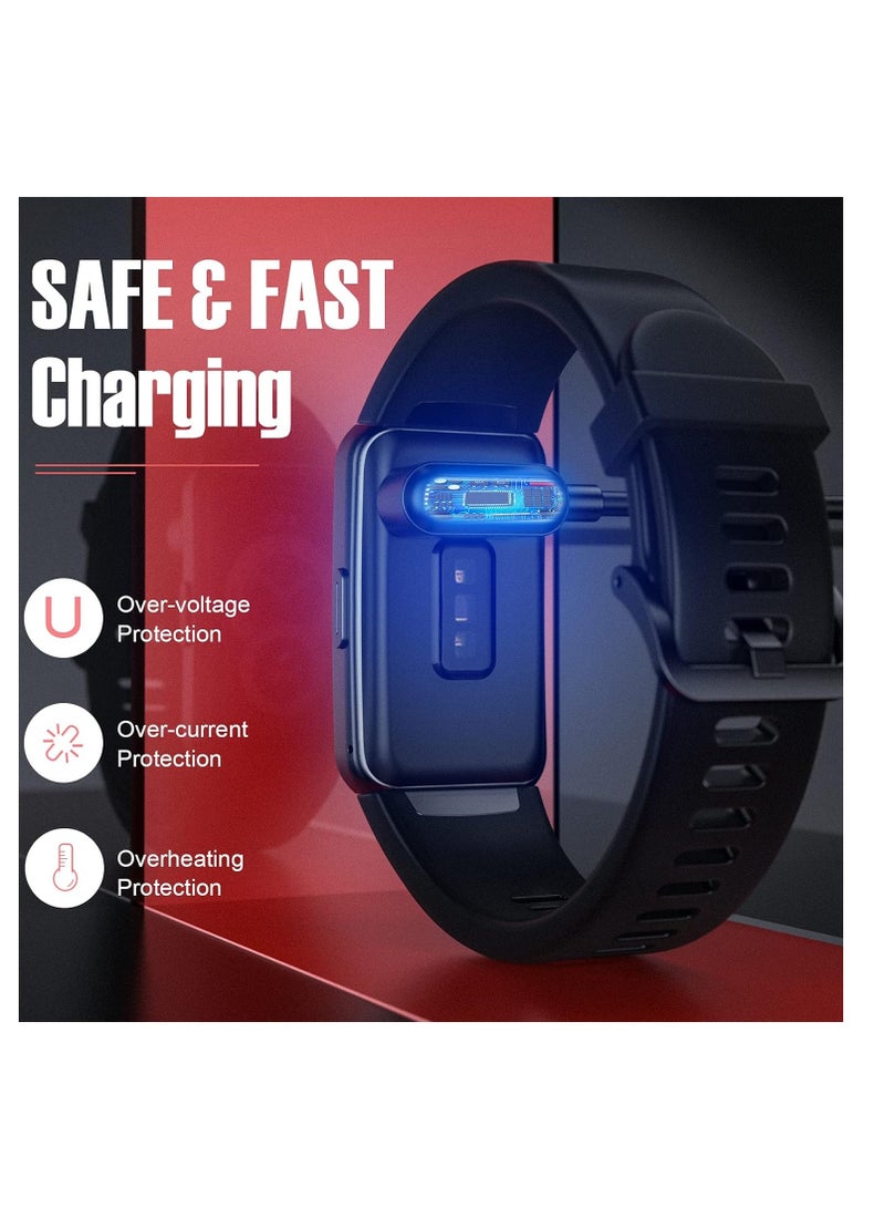 1Pack Charger Compatible with Huawei Watch Fit 3 USB Charging Dock Cable, Replacement USB Charger Charging Dock Cable Compatible with Huawei Watch Fit 3/2 / Band 9/8/7 - Image 3