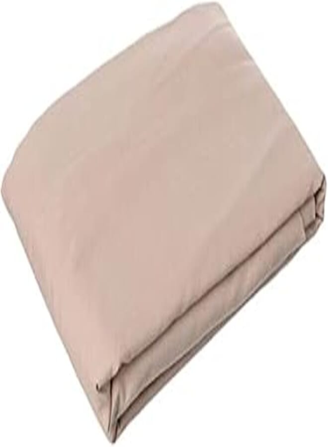 Plain Cotton Pillow Case 45 * 120 cm - Cafe