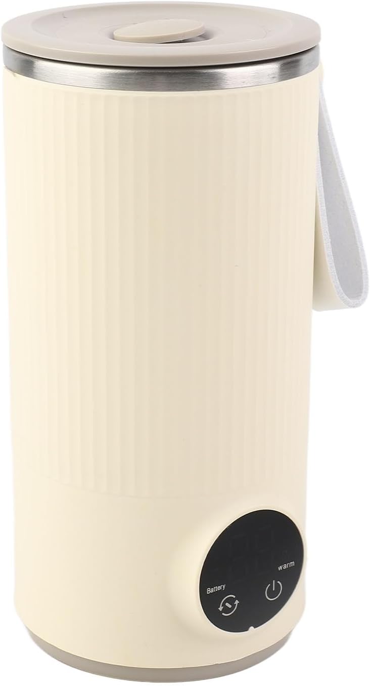 LICAEVEY Electric Kettle, 400ML 55°C 6000mah, Hot Water Boiler, Removable Lid for Easy Cleaning, Hot Water for USB Rechargeable, Compact and Portable, Electric Water Boiler for Travel - Image 5