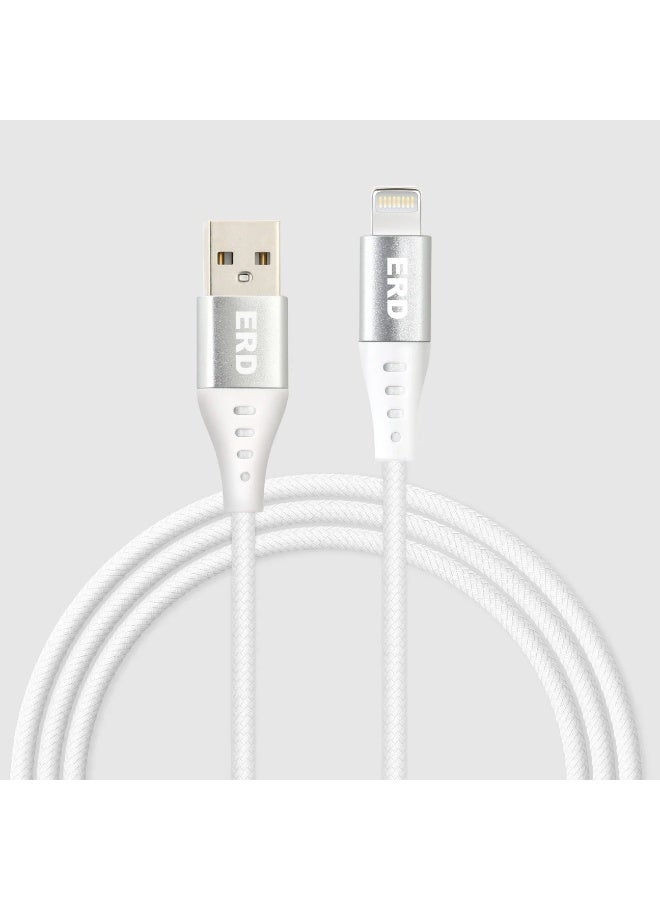 ERD كابل ERD MICRO USB مضفر وغطاء معدني 25 واط - Image 1