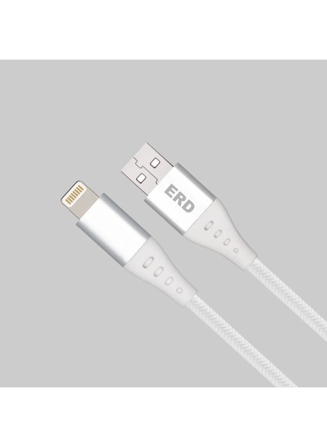 ERD كابل ERD MICRO USB مضفر وغطاء معدني 25 واط - Image 2