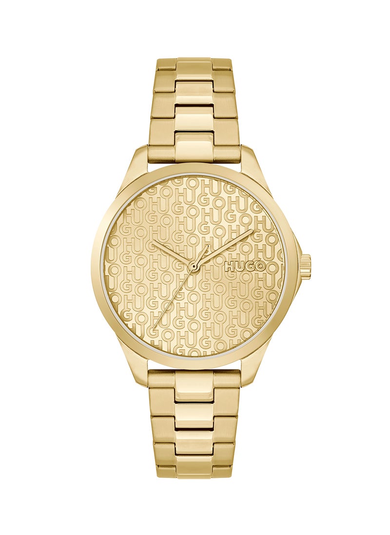 HUGO BOSS - Women's Analog Round Shape Stainless Steel Wrist Watch 1540157 - 36 Mm - Image 1