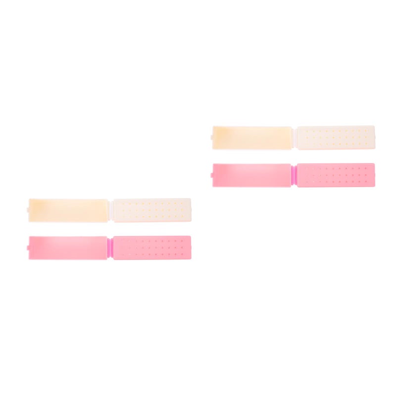 4 Pcs Grinding Storage Box Sanding Storage Box for Manicure Salon - Image 1