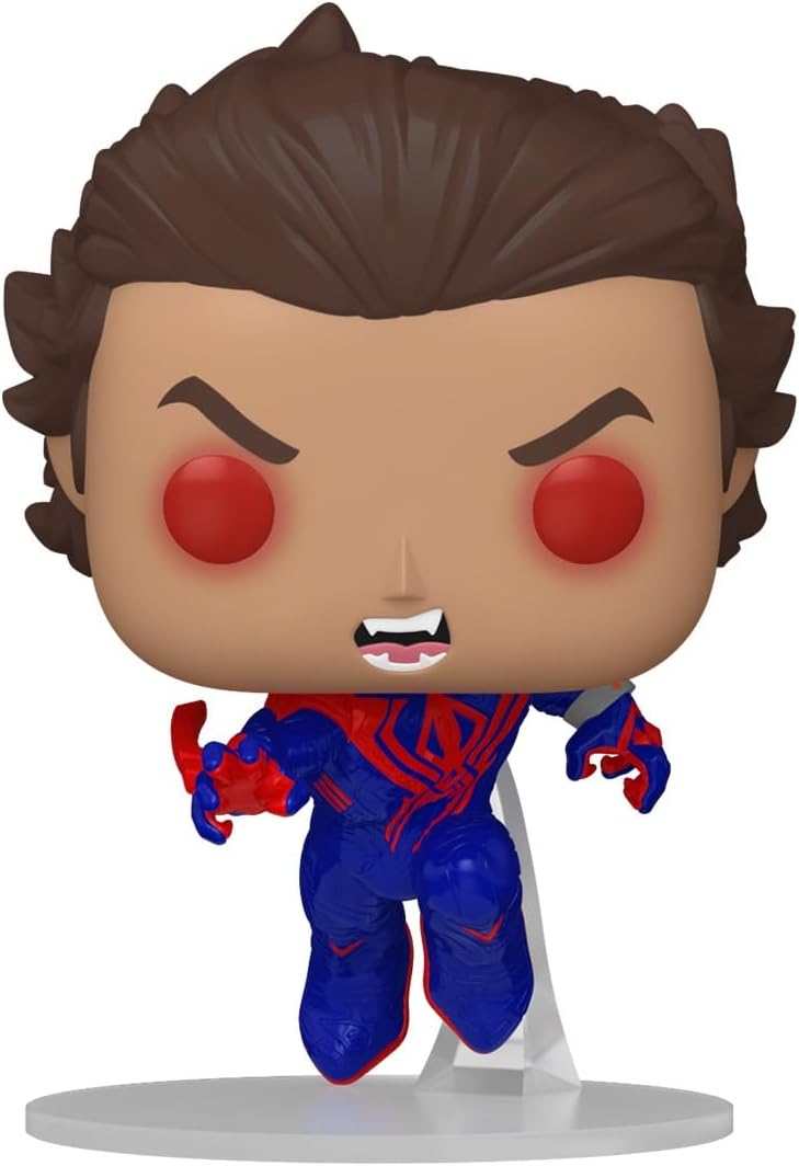 Funko POP Marvel SpiderMan Across The SpiderVerse  SpiderMan 2099  Unmasked  Collectable Vinyl Figure  Gift Idea  Official Merchandise  for Kids  Adults  Movies Fans - Image 2