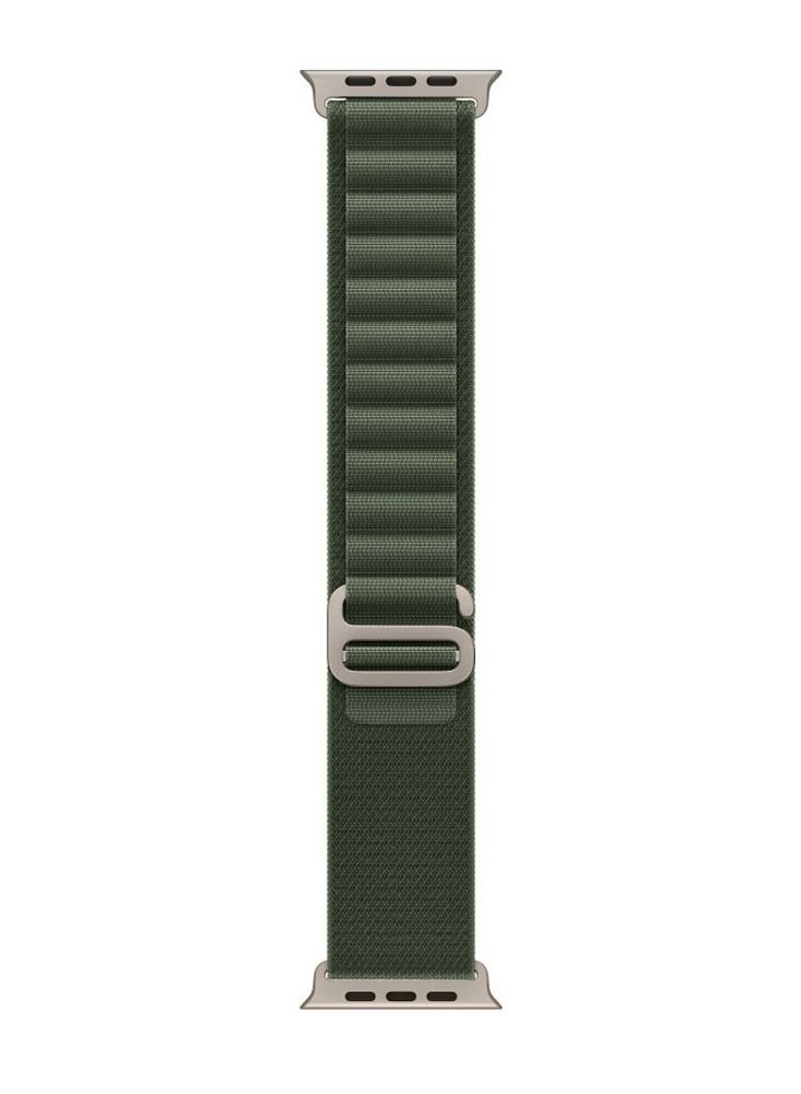 CATANES Alpine Loop Compatible with Apple Watch Band 38mm, Nylon Wristband,Green  - Image 3