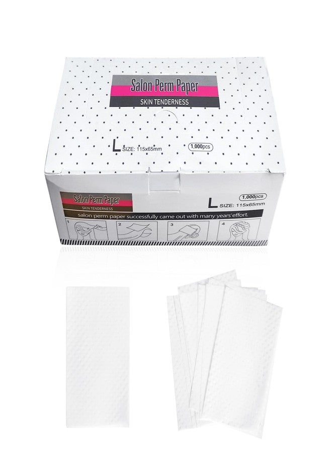 Quacc 1000 Sheets Breathable Hair Perm Paper High Toughness Ultra-Thin Mesh Hair Perm Paper Personal Grooming Tools for Hair Salon Shop Professional Stylist Home Salon Tool - Image 1