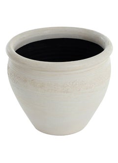 Earthenware Plant Pot White Medium - pzsku/Z79DD8406AF799BB4A910Z/45/_/1687445819/03b8e5f5-1551-4685-9e3d-e7b7409794f7