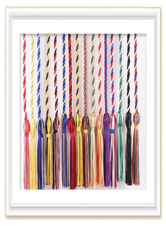 UIALECG Graduation Honor Cords, 68" Long (Blue/Red/Gold) - Image 4