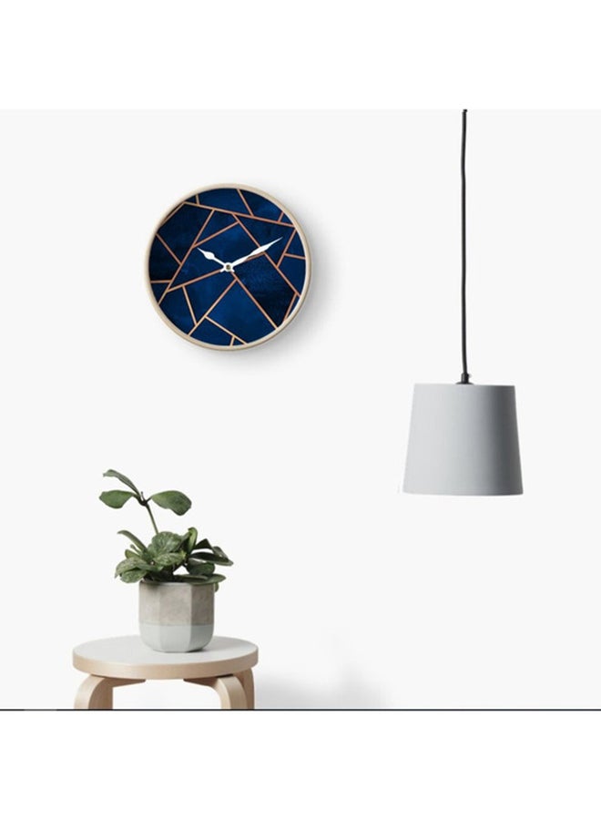 RIZARIES Navy & Copper Wall Clock  - Image 1