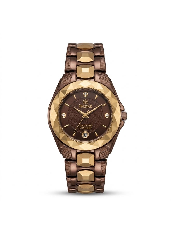 swistar Men Original ceramic sapphire glass watch