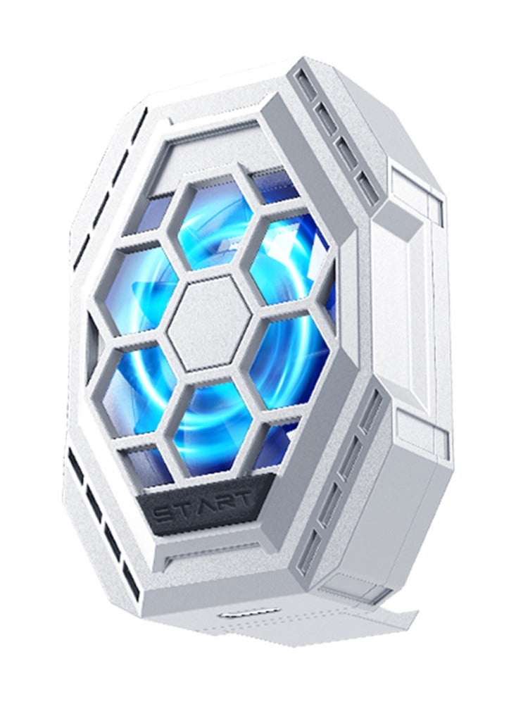 مبرد ألعاب الهاتف DY69 - مبرد محمول مزود ببطارية مدمجة قابلة لإعادة الشحن، وتبريد سريع لأشباه الموصلات، ومروحة صامتة، وتصميم خفيف الوزن، مثالي لجلسات الألعاب الطويلة - Image 1