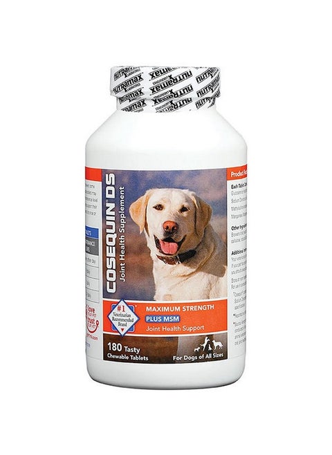 Msm Joint Health Supplement For Dogs  180 Chewable Tablets