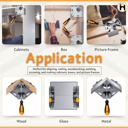 Homdum 90 Degree Corner Clamp Single Hand - Image 5